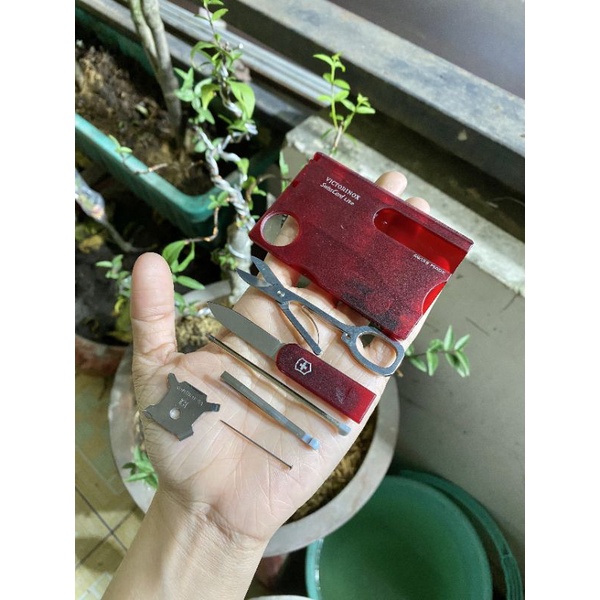 Thẻ đa năng nhét ví Victorinox Swisscard Lite Các màu ,  Chính hãng Thụy Sỹ