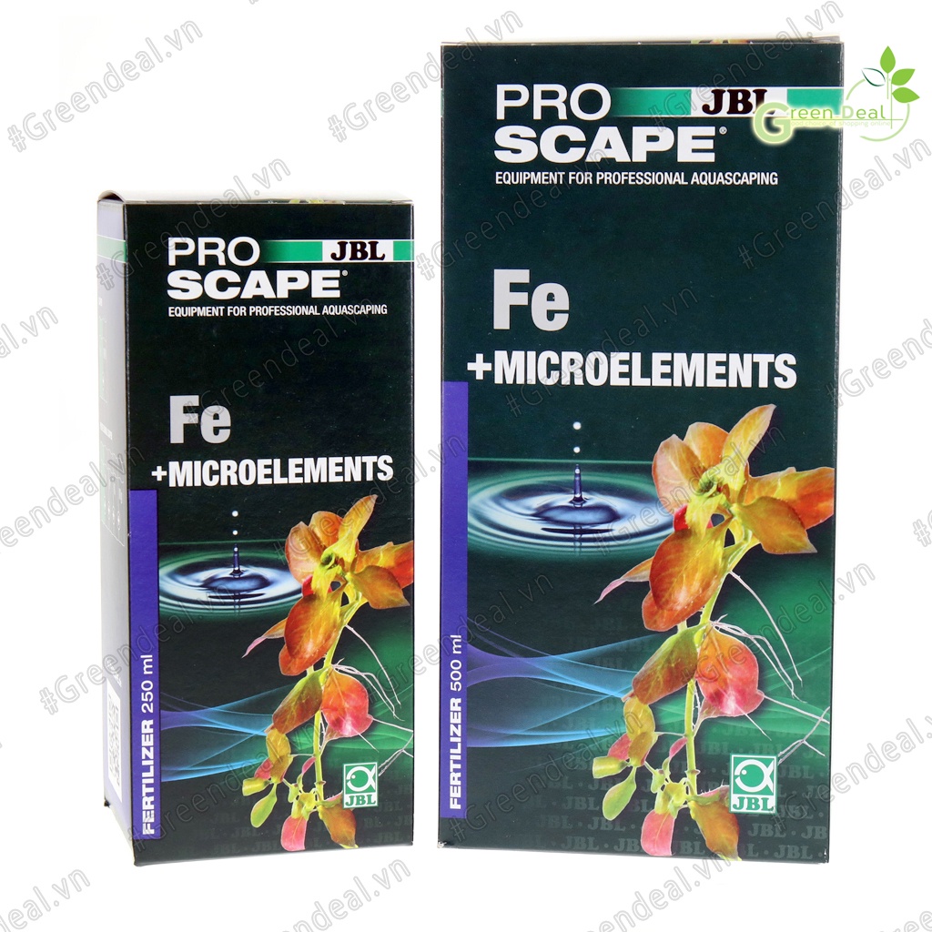 JBL ProScape - Fe +Microelements (Chai 500 ml) | Phân nước bổ sung sắt và vi lượng cho cây thủy sinh