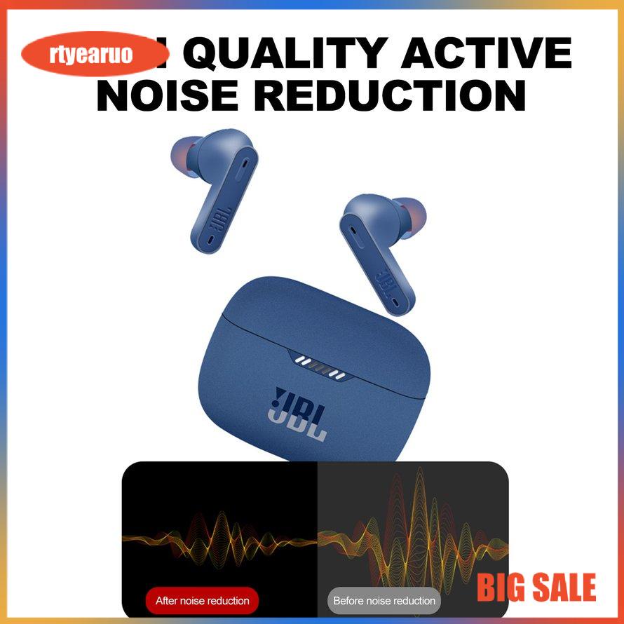 T230NC Earphone Wireless Tune Noise Canceling Smart Sports Earphones