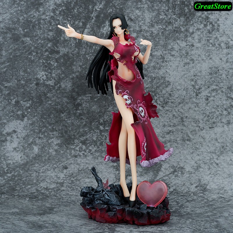 [ GreatStore Sẵn ] Mô hình One Piece Boa Hancock nữ hoàng hải tặc quần áo vỡ 30 cm Figure