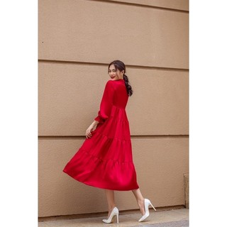 Đầm lụa bồng bềnh nữ mùa Xuân xinh xắn Emma