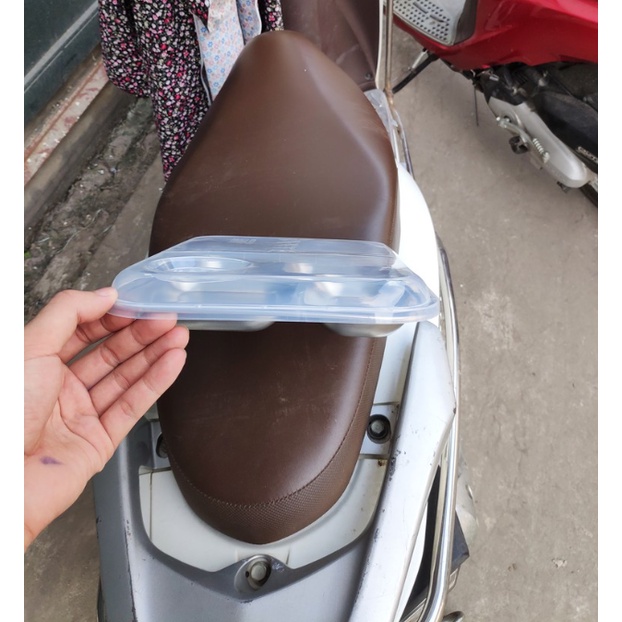 Khay cơm inox 4 ngăn giá rẻ