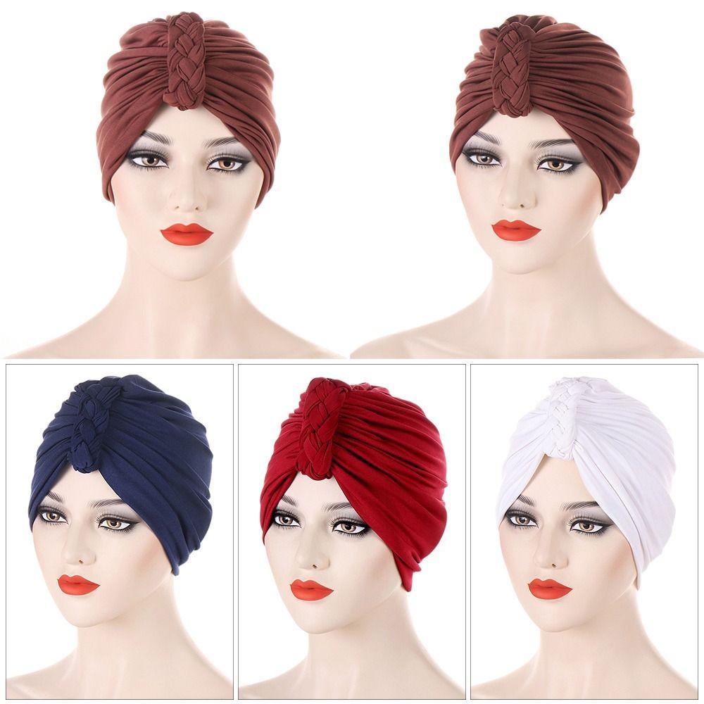 Mũ Turban In Họa Tiết Hoa Chéo Thời Trang Cho Nữ