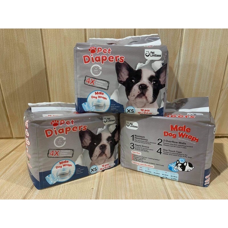 Xả kho! Xa kho! Xả kho - Bỉm chó đực - Bỉm Diapers - Zippopet