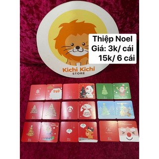 Thiệp Noel cao cấp, dễ thương.