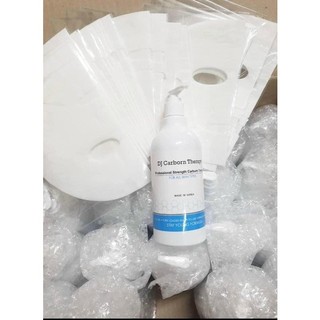 Mặt nạ thải độc co2 chai lớn 500ml kèm 35 mặt nạ giấy co2