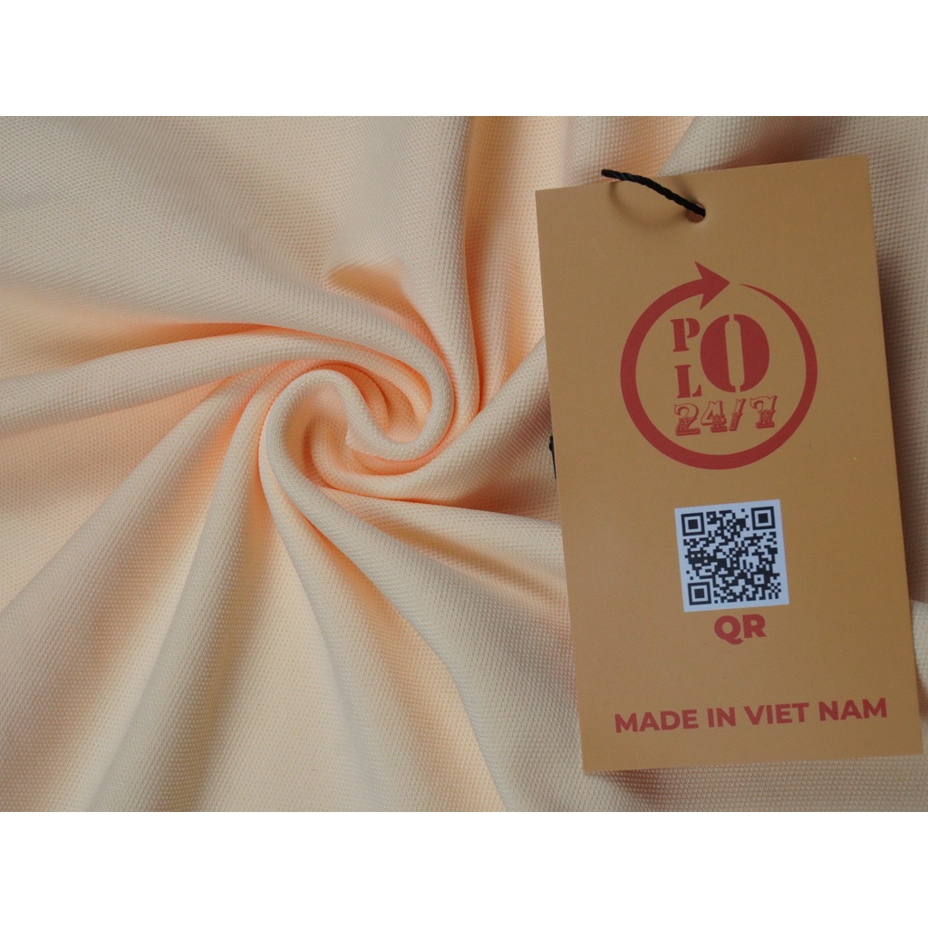 Áo POLO màu VÀNG NHẠT nhẹ nhàng lịch sự cho cặp đôi, form áo tôn dáng siêu đẹp