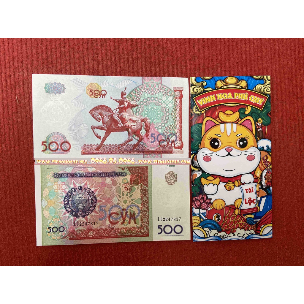 Quà tết lì xì 2023 Tờ Mã đáo thành công tài lộc