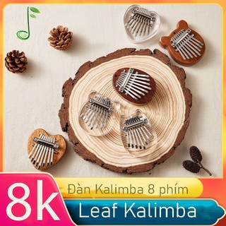 Đàn kalimba 8 phím giá rẻ - Tặng Sticker