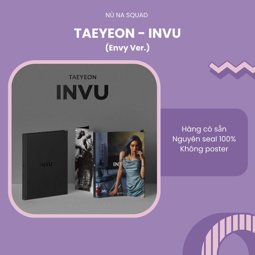 Bộ album Taeyeon - INVU (Envy Ver)