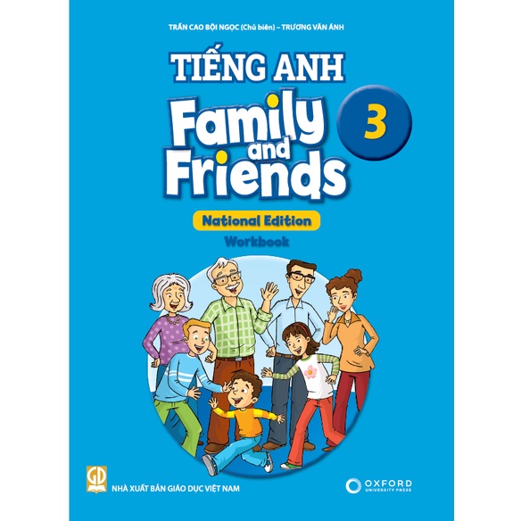 Sách bài tập - Tiếng Anh 3 Family and Friends National Edition (Bộ Chân trời sáng tạo)