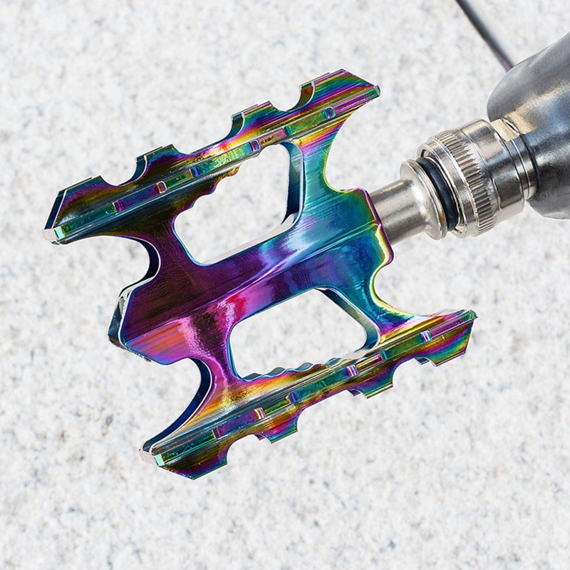 Bàn Đạp Bằng Hợp Kim Nhôm Màu Đen Chuyên Dụng Cho Xe Đạp