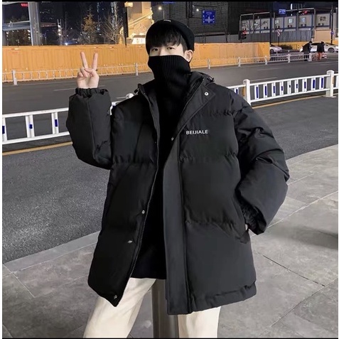 Áo Phao Lông Vũ BEIJIALE Dáng Xuông Cho Nam Nữ