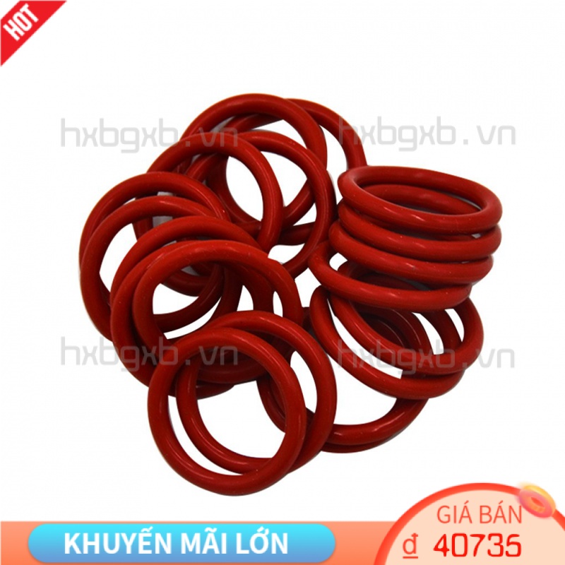 20PCS/Set   12AX7 12AU7 12AT7 12BH7 EL84 Tube Damper Silicone Rings Durable Silicone O-Rings