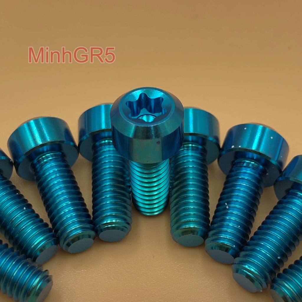 Ốc 6ly 6li15 6ly15 TRỤ Titan Gr5 Gắn Xe máy