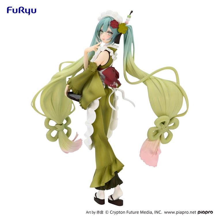 MÔ HÌNH HATSUNE MIKU CHÍNH HÃNG - Vocaloid - SweetsSweets - Matcha Parfait Another Color Ver.