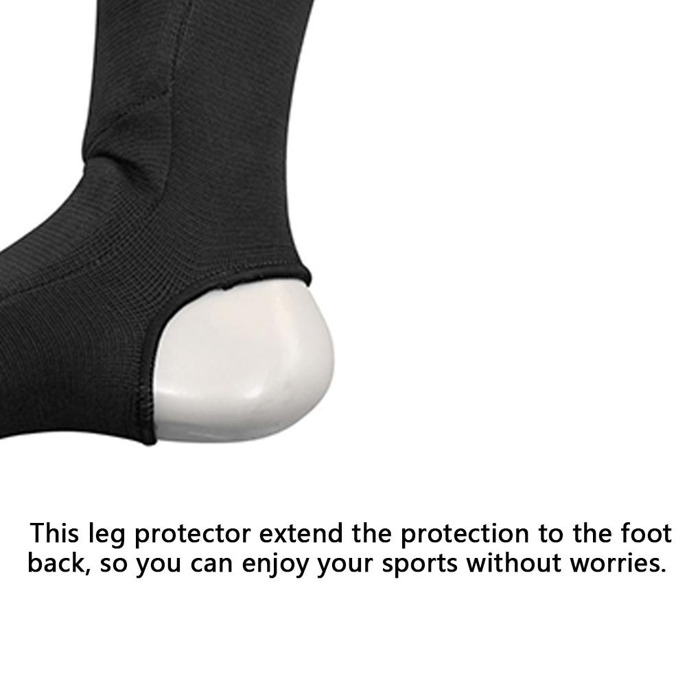 1 Cặp Băng Quấn Bảo Vệ Mắt Cá Chân Bằng Len Dệt Kim Dùng Tập Boxing Cho Nam Nữ