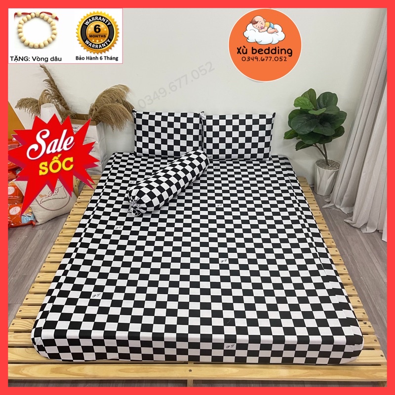 Ga chống thấm PT, kích thích thị giác, phát triển trí não trẻ, chất Thun Lụa Ý thoáng mát, mềm mại, ko sột soạt, ko nóng