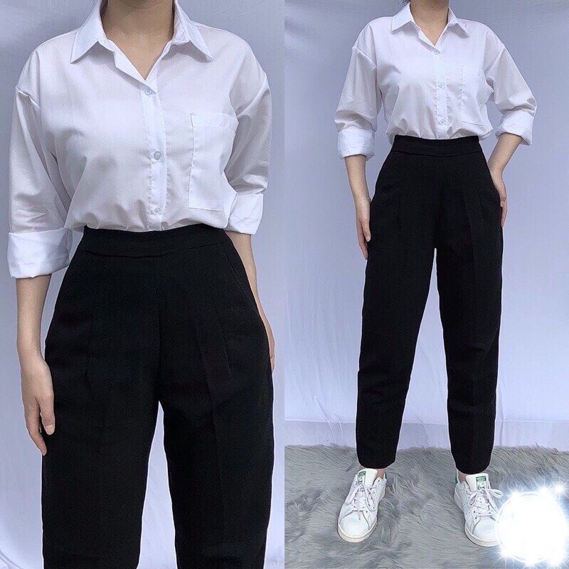 QUẦN BAGGY LƯNG THUN SAU BIGSIZE 60-95KG