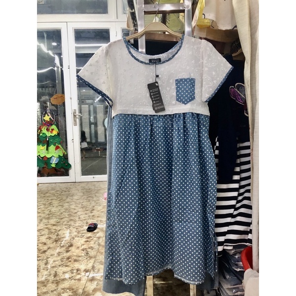 Đầm kéo khoá cho bé tuti V2000