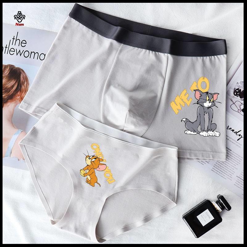 Trang ch Qu Qu n Chip nam Qu n n s p nam Cặp Đôi Quần Lót Cotton Nguyên Chất In Hình Hoạt Hình Sáng Tạo Dễ Thương Vui Nhộn Cho Học Sinh nam Và Nữ