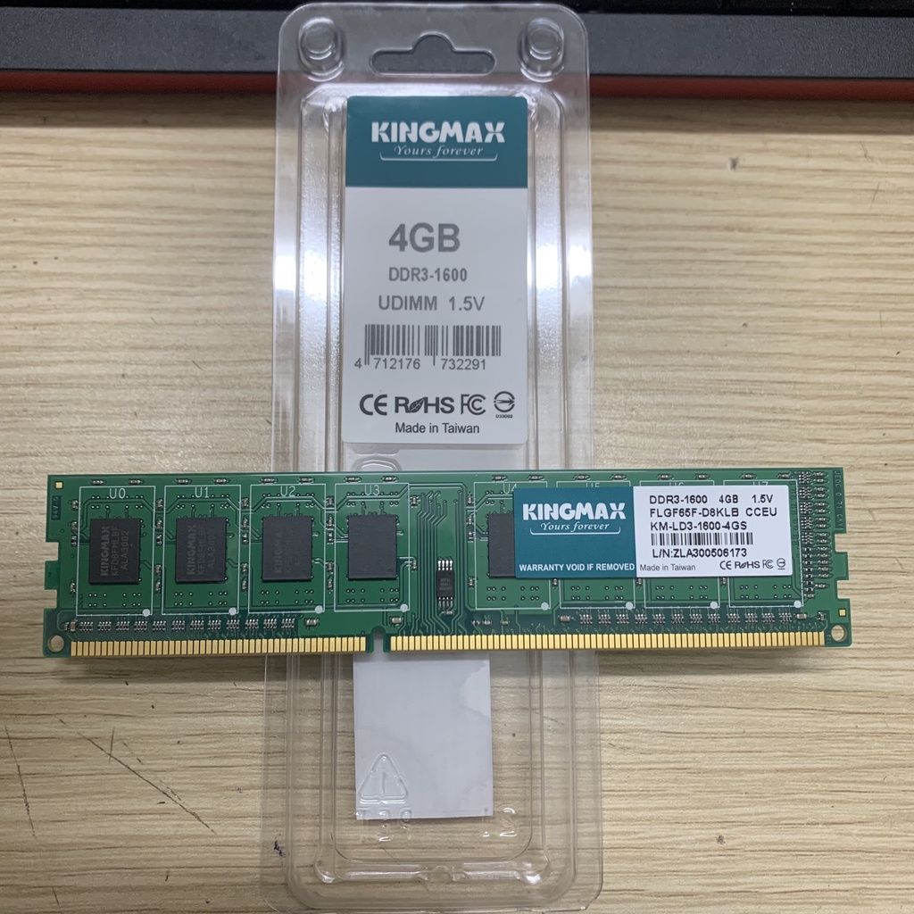 Ram máy tính bàn Kingmax DDR3 1600 4Gb- 8Gb hàng chính hãng bảo hành 36 tháng | BigBuy360 - bigbuy360.vn