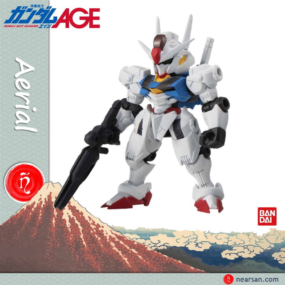 Aerial gundam mô hình mobile suit ensemble 23 bandai mse 23