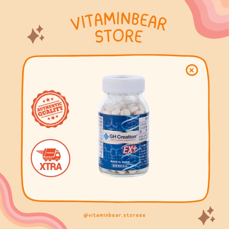 Viên hỗ trợ tăng chiều cao của Nhật GH CREATION EX date xa