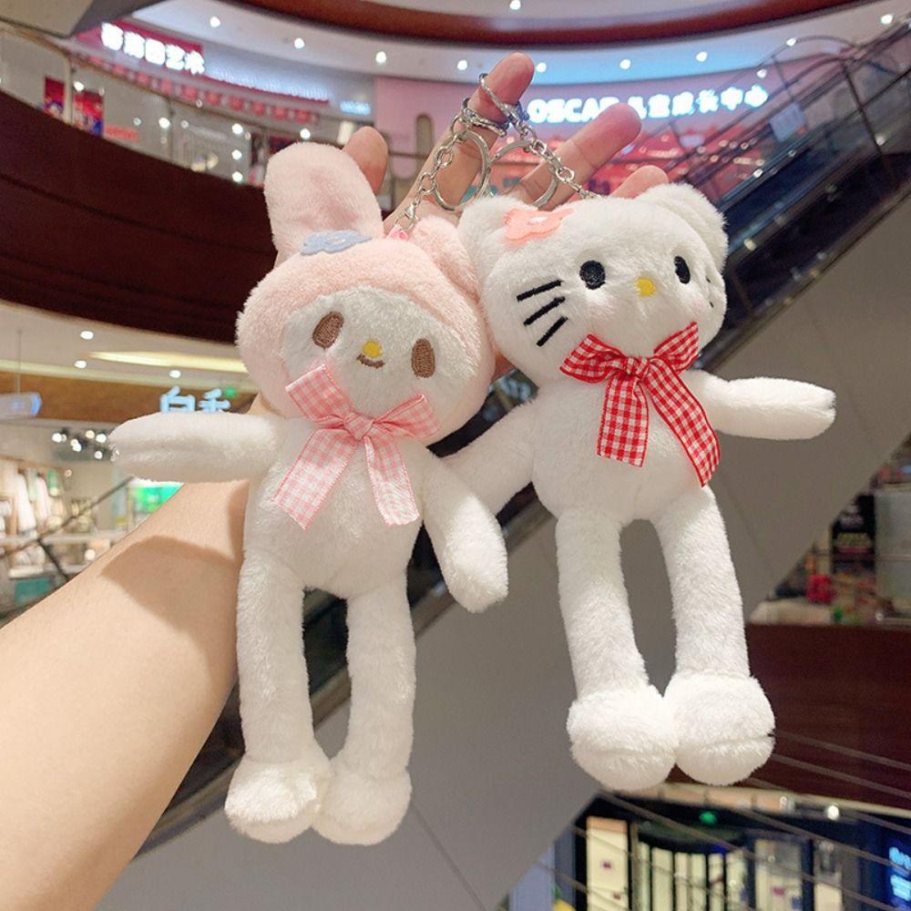 LANFY Móc Khóa Hình Đồ chơi nhồi bông Hoạt Hình My Melody Dễ Thương