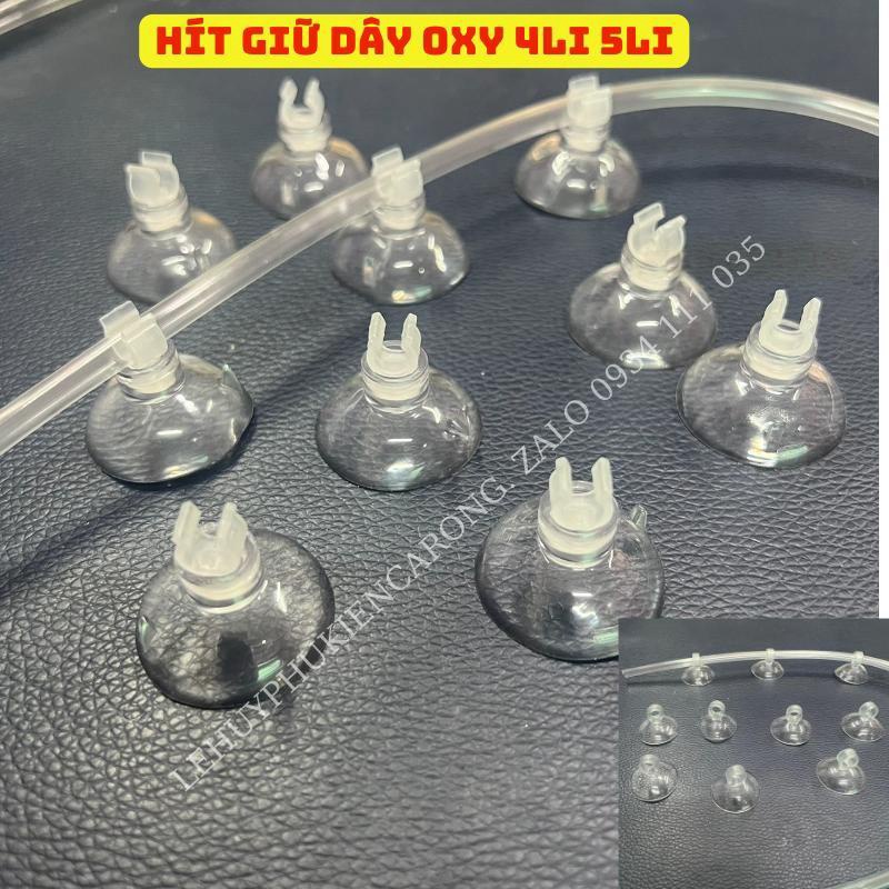 Hít , Kẹp , Giá Đỡ Gia Cố Kẹp Dây OXY 4Li 5Li 6Li Cho Hồ Cá - Vật Dụng Cần Thiết Trang Trí Bể Cá