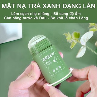 Mặt nạ Trà Xanh Dạng Lăn