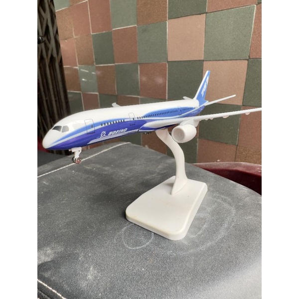 Mô hình máy bay Boeing (787) kim loại 20cm