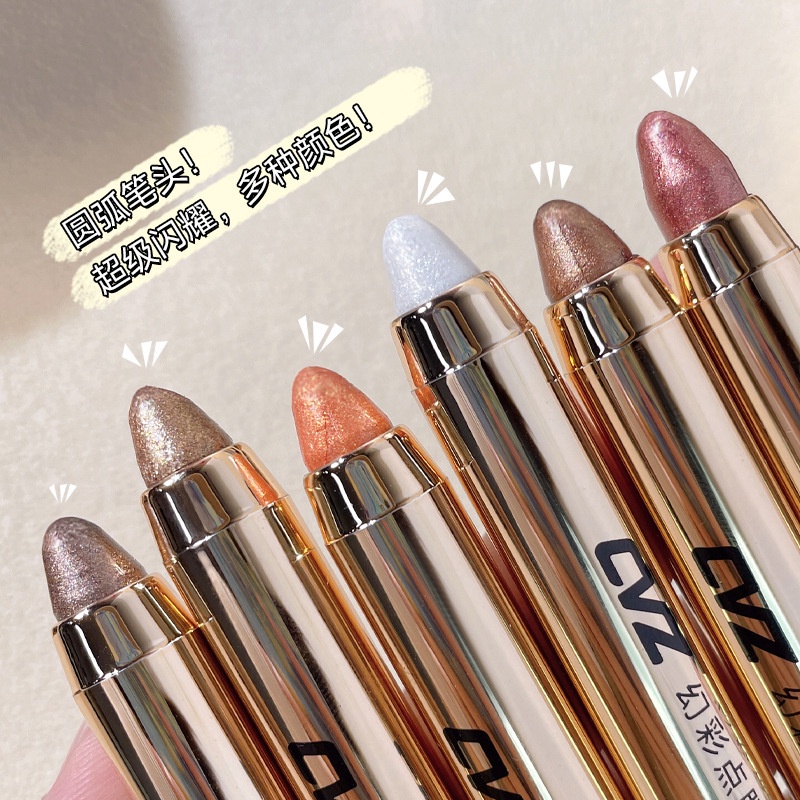 Phấn Mắt Dạng Bút Độ Bóng Cao Ánh Ngọc Trai Không Lem