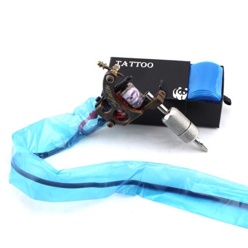 nilon xanh bọc dây máy xăm