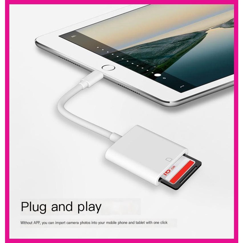 Đầu Đọc Thẻ Nhớ OTG Cho iphone