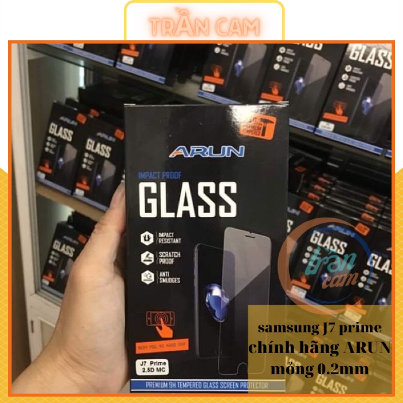 Cường lực Samsung J7 Prime chính hãng Arun