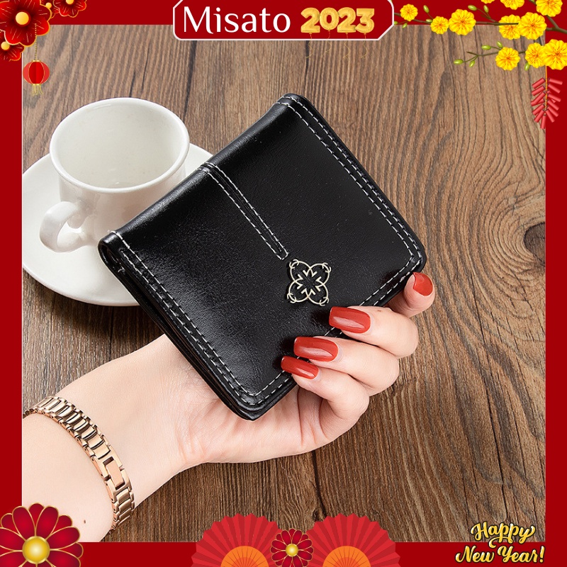 Ví nữ đẹp giá rẻ cầm tay mini nhiều ngăn thời trang cao cấp nhỏ gọn dễ thương MISATO VN8