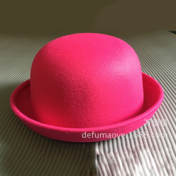 Mũ Len Đính Quả Bông Phong Cách Retro Hàn Quốc Cho Mẹ Và Bé