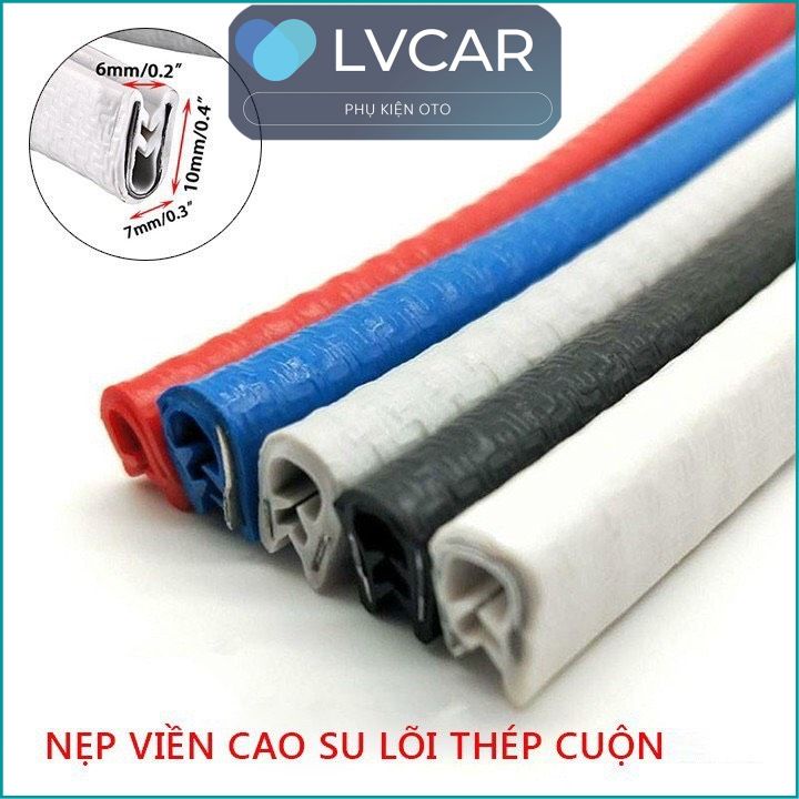 Gioăng U nẹp viền cửa lõi thép chống va đập xe hơi. Nẹp viền cửa chống va đập  hiệu quả