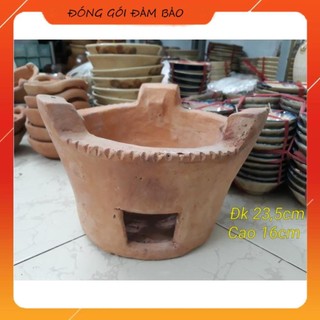 Bếp đất nung nướng than