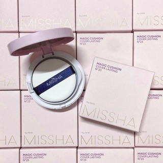 Phấn nước Missha Hồng Magic Cushion Cover Lasting SPF50+ PA+++