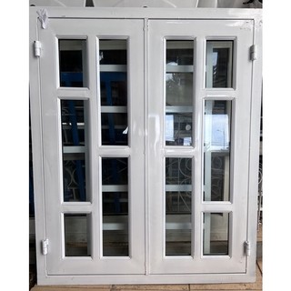 Cửa Sổ Sắt Giã Gỗ Giá Rẻ 80x100