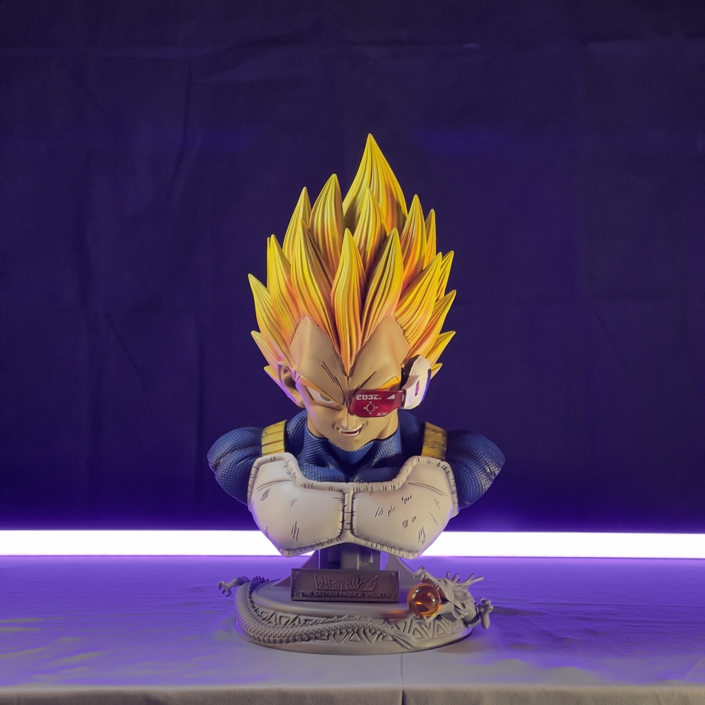 Mô hình Dragon Ball Mô Hình Bán Thân Vegeta 1:2 45CM