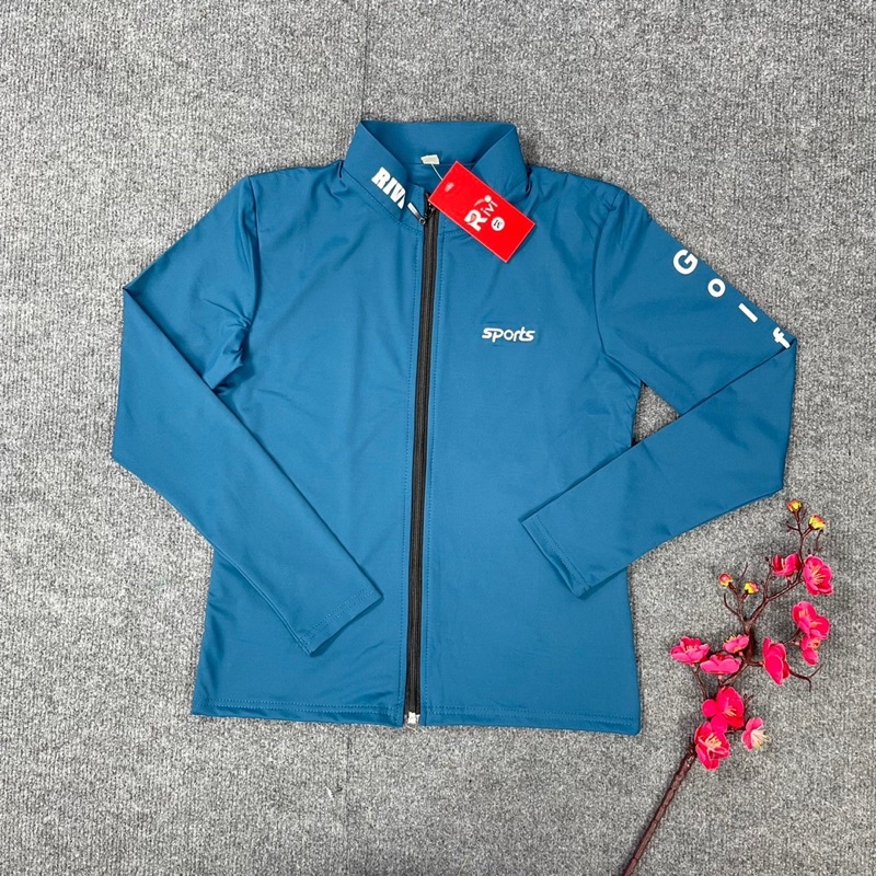 Áo khoác, áo dài tay golf, tennis xinh, chất cao cấp 2 lớp ạ.