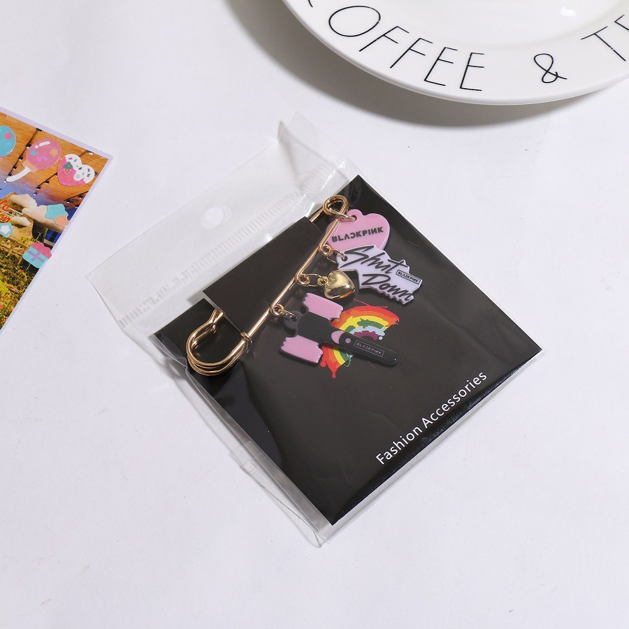 Ghim Cài Áo Trang Trí Hình Nhóm Nhạc Kpop Stray Kids Txt Ateez Sventen Twice E Eunhypen