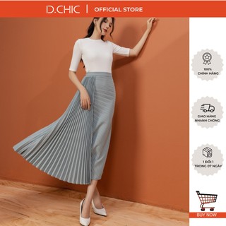 Chân váy dập ly xòe quạt 2 tà d.chic ms: 382705