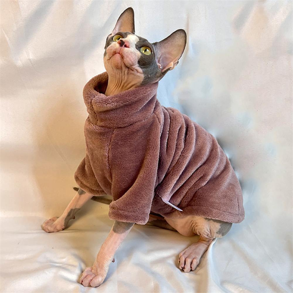 Timekey Áo Sweater Thu Đông Không Lông Cho Chó Mèo N8W7