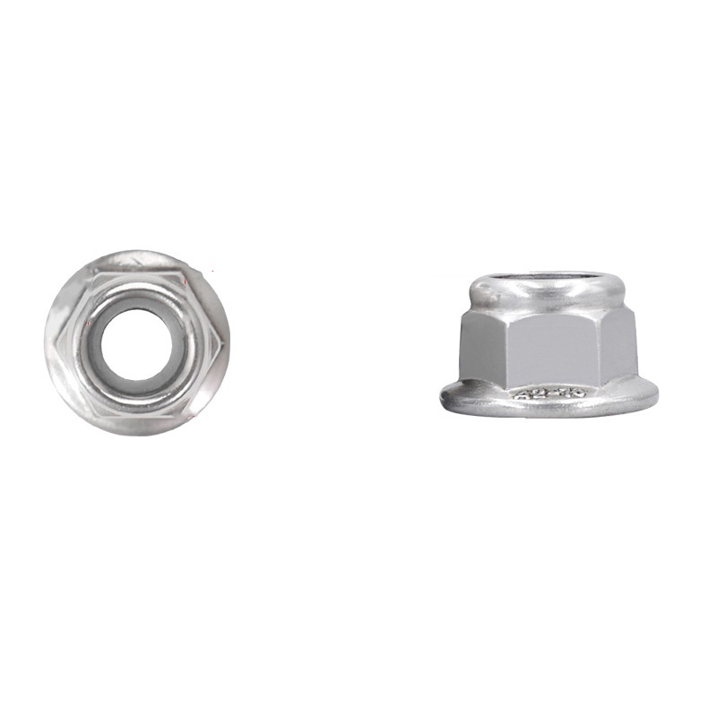 Đai Ốc Khóa Bằng Thép Carbon Mạ Niken Màu Trắng / Đen Chuyên Dụng Cho Lockne Locknatsm3M4M5M6M8