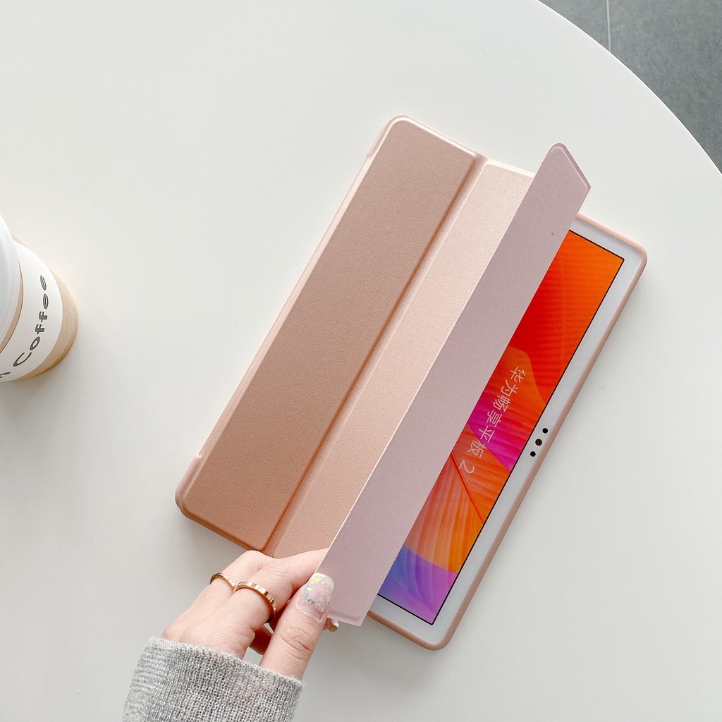 Bao Da Máy Tính Bảng TPU Mềm Màu Trơn Cho Lenovo Tab M10 Plus 3rd Gen 10.6 inch 2022 TB-125F 128F XiaoXin Pad 10.6 2022 Ốp