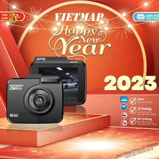 Vietmap c61 pro - camera hành trình cảnh báo giao thông giọng nói - ghi hình 4k - hàng chính hãng
